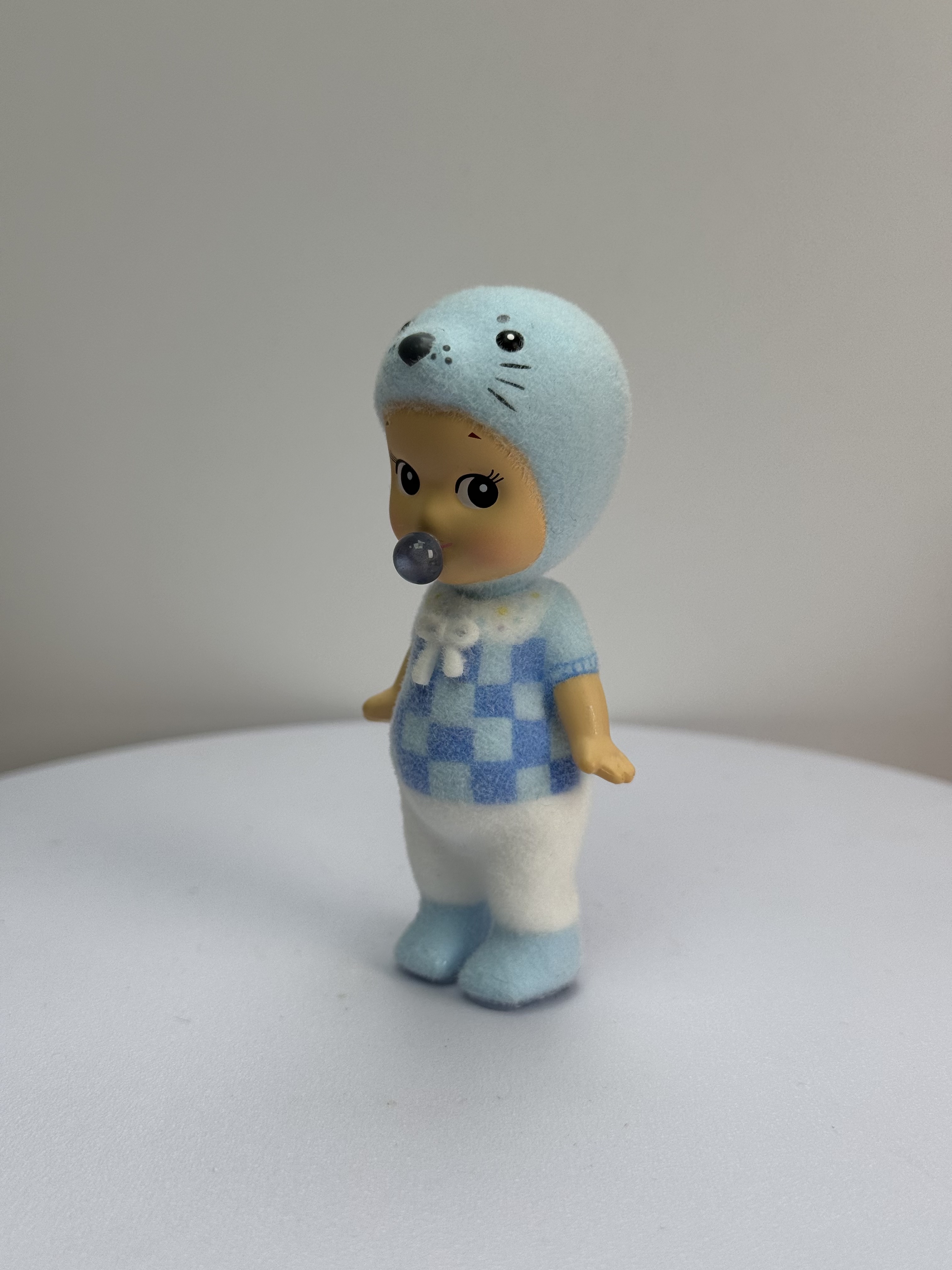 seal custom Sonny Angel  custom ( blue outfit with bubble)-preorder  2-3 weeks