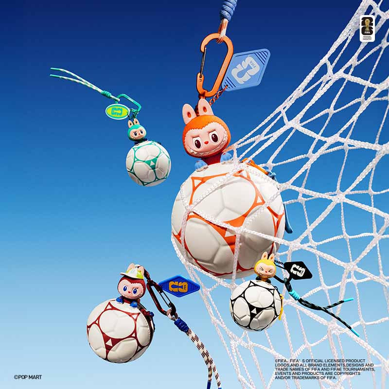 THE MONSTERS × FIFA SERIES - Football-shaped Mini Bag Blind Box-preorder