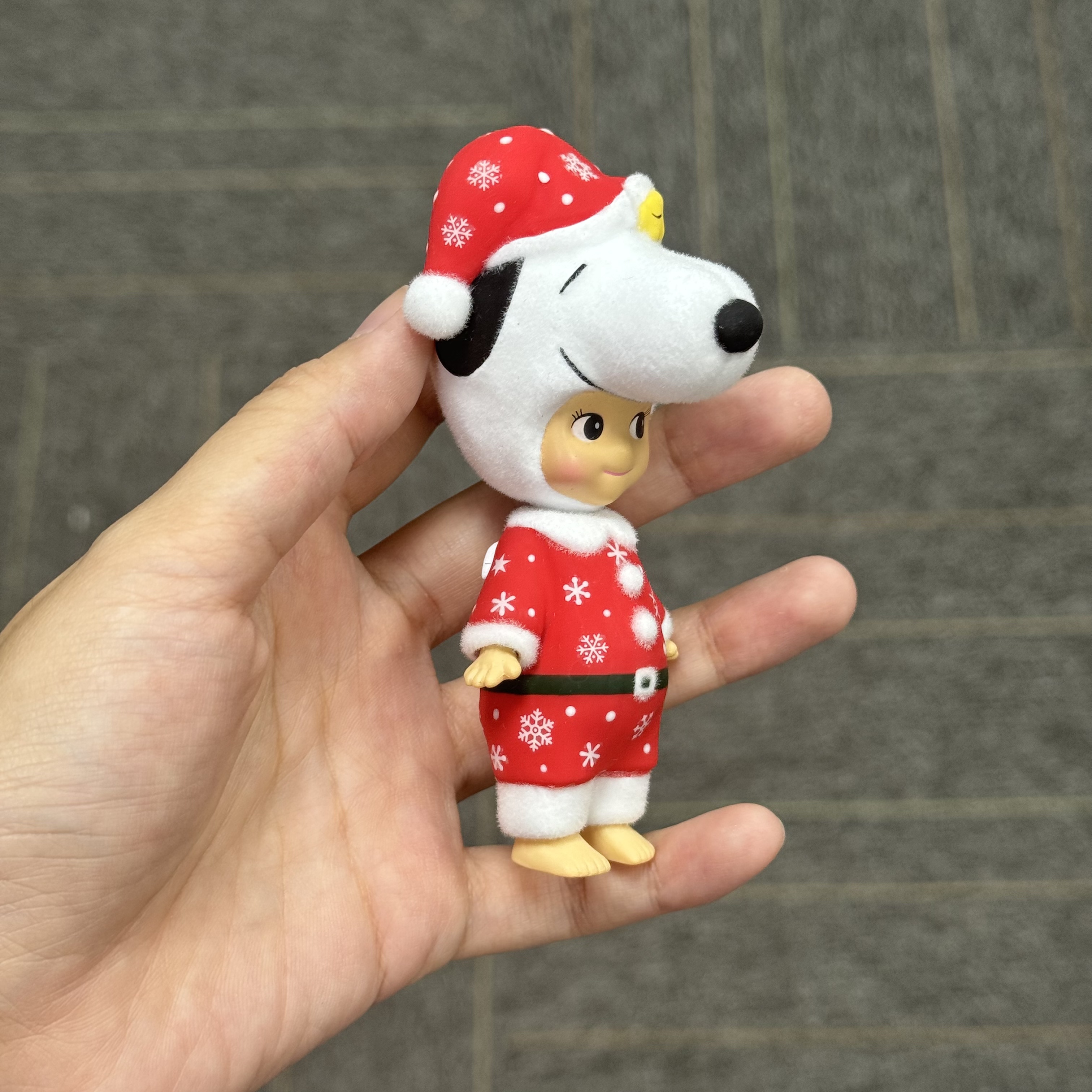 Christmas Snoopy Sonny Angel Custom Doll | Handmade Holiday Chibi Gift（1 pc instock）