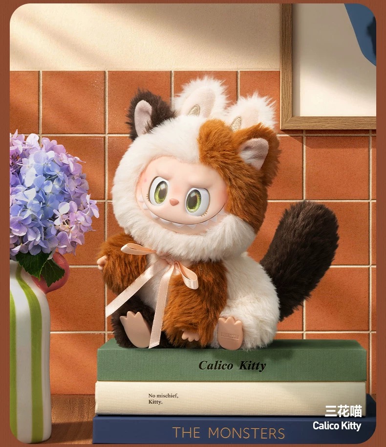 THE MONSTERS CAT MODE ON SERIES - Vinyl Plush Pendant Blind Box-preorder