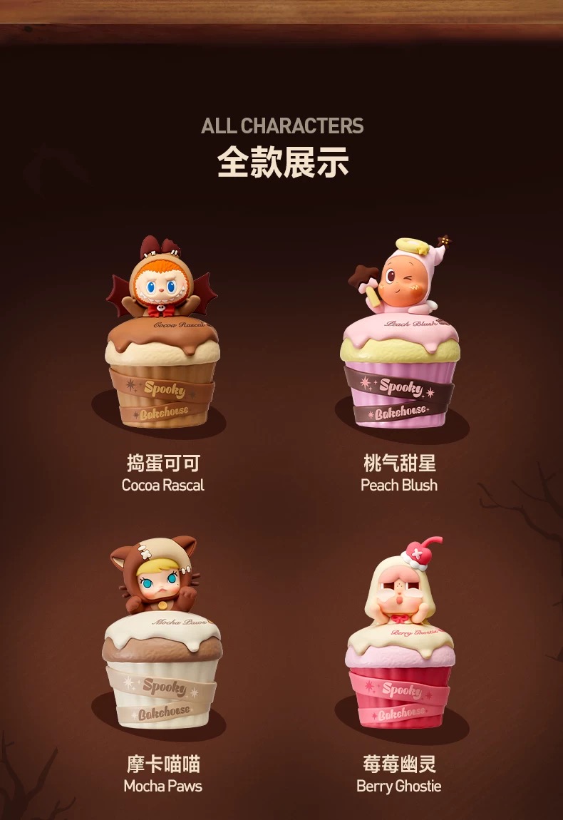 Spooky Bakehouse Series Projector Night Light Blind Box