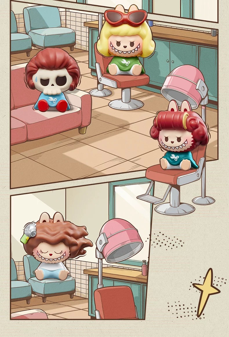 THE MONSTERS Hair Salon Series Pop Beans