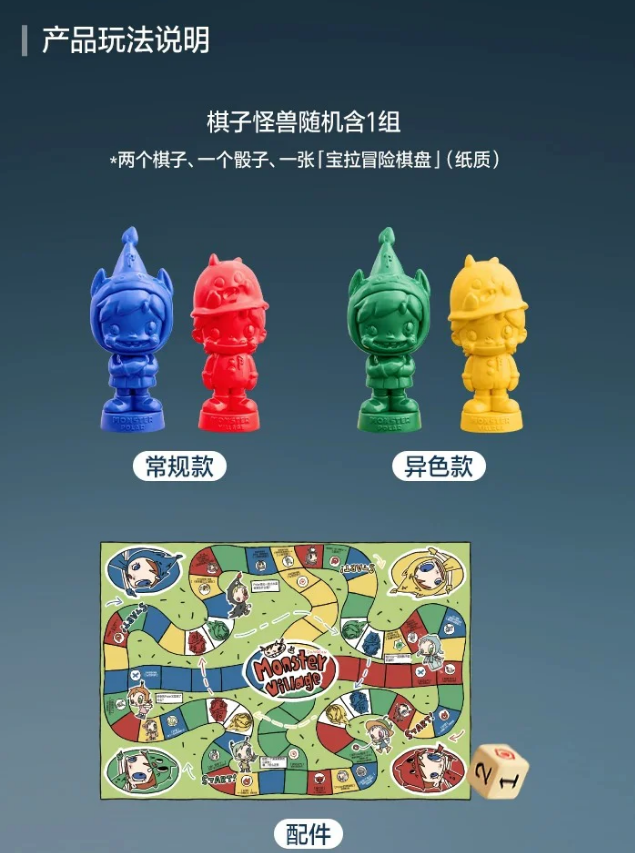 POLAR Season 3 Monster Village Series Handheld Blind Box
