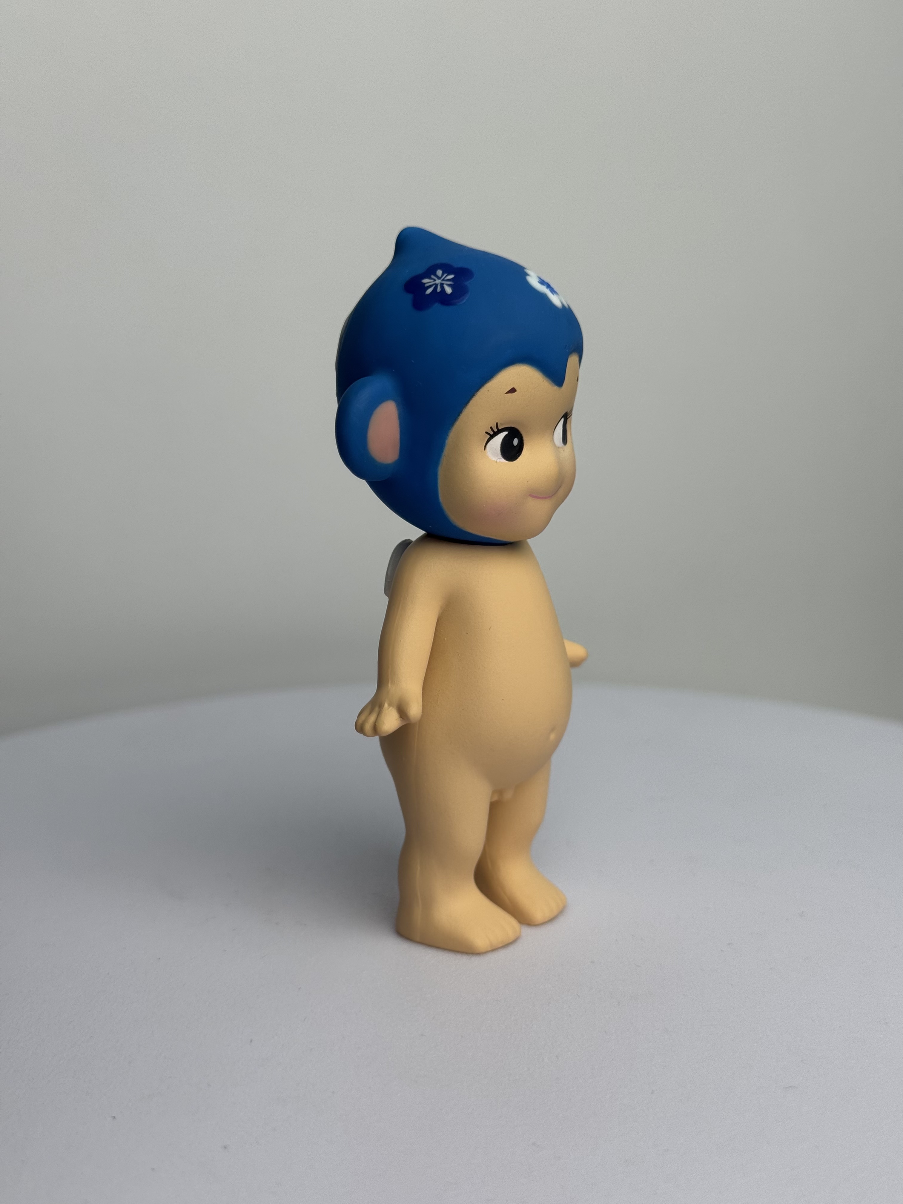 sonny angel customize blue flower monkey-preorder  2-3 weeks