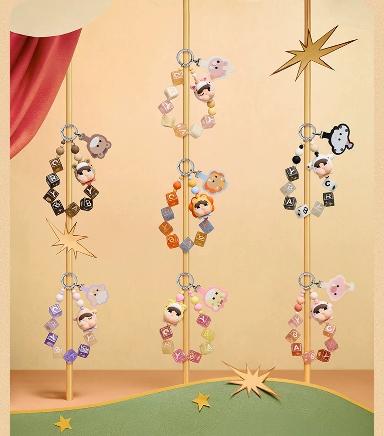 CRYBABY Horse Crying Round n Round Series Phone Chain