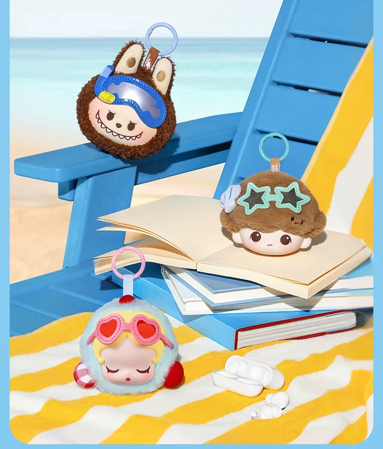 Popbean Island Vacation Series  Earphone Case-preorder