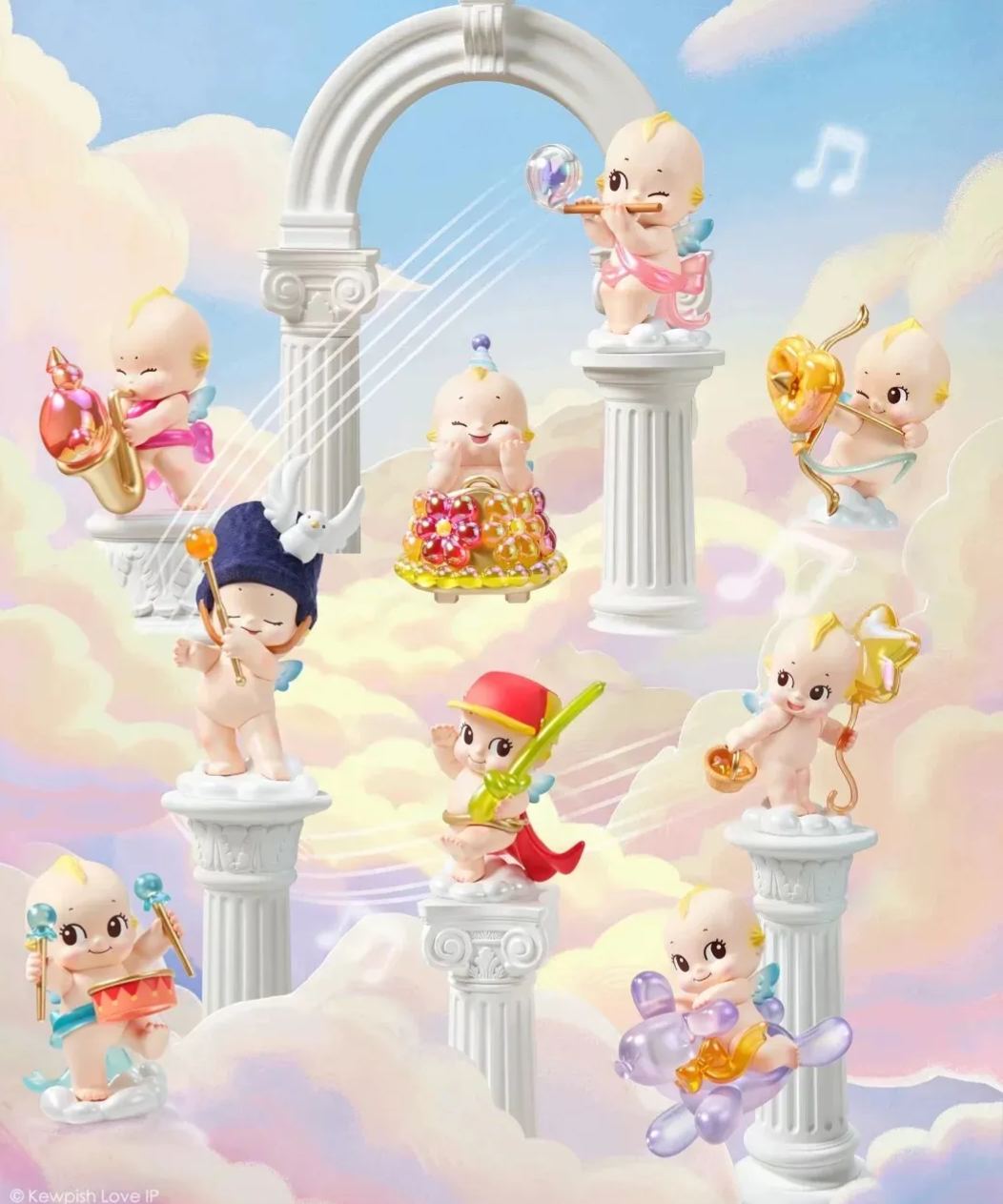 Kewpish Love Melody Collection Figure Blind Box