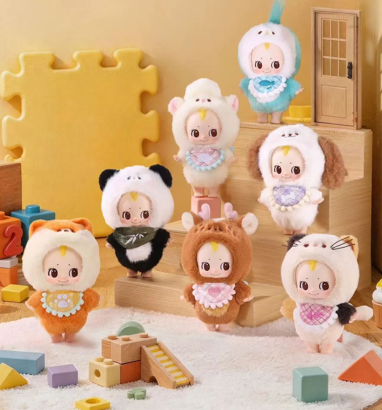 kewpie Furball Kindergarten Plush Blind Box