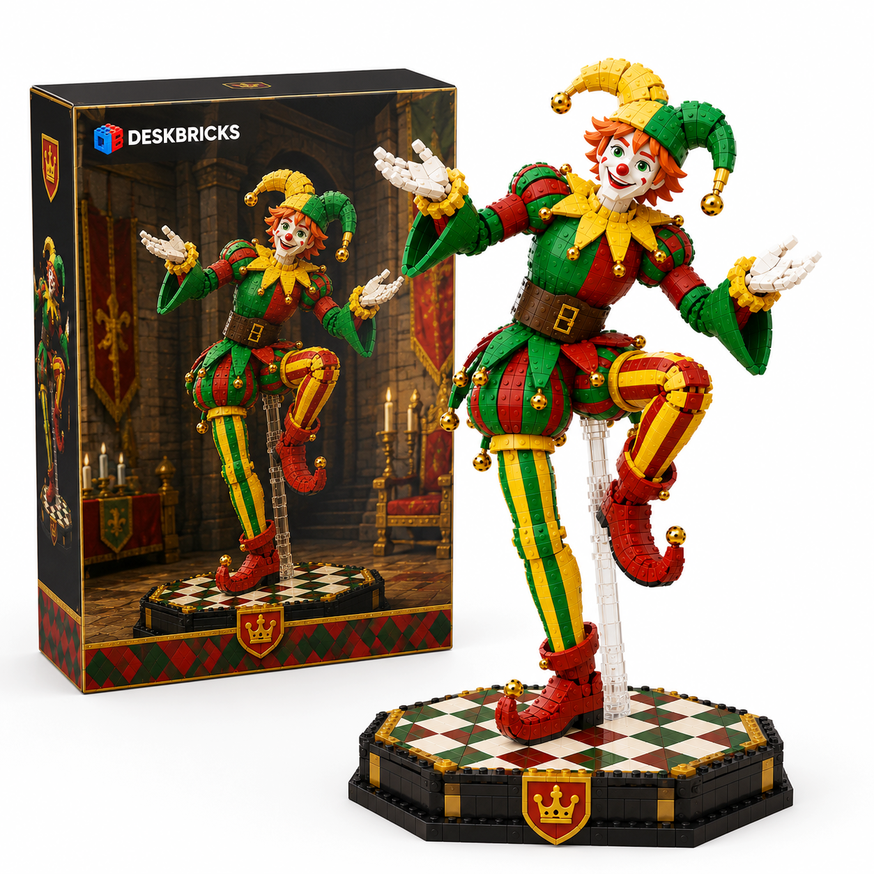 Royal Jester – Medieval Court Fool Collector Building Set