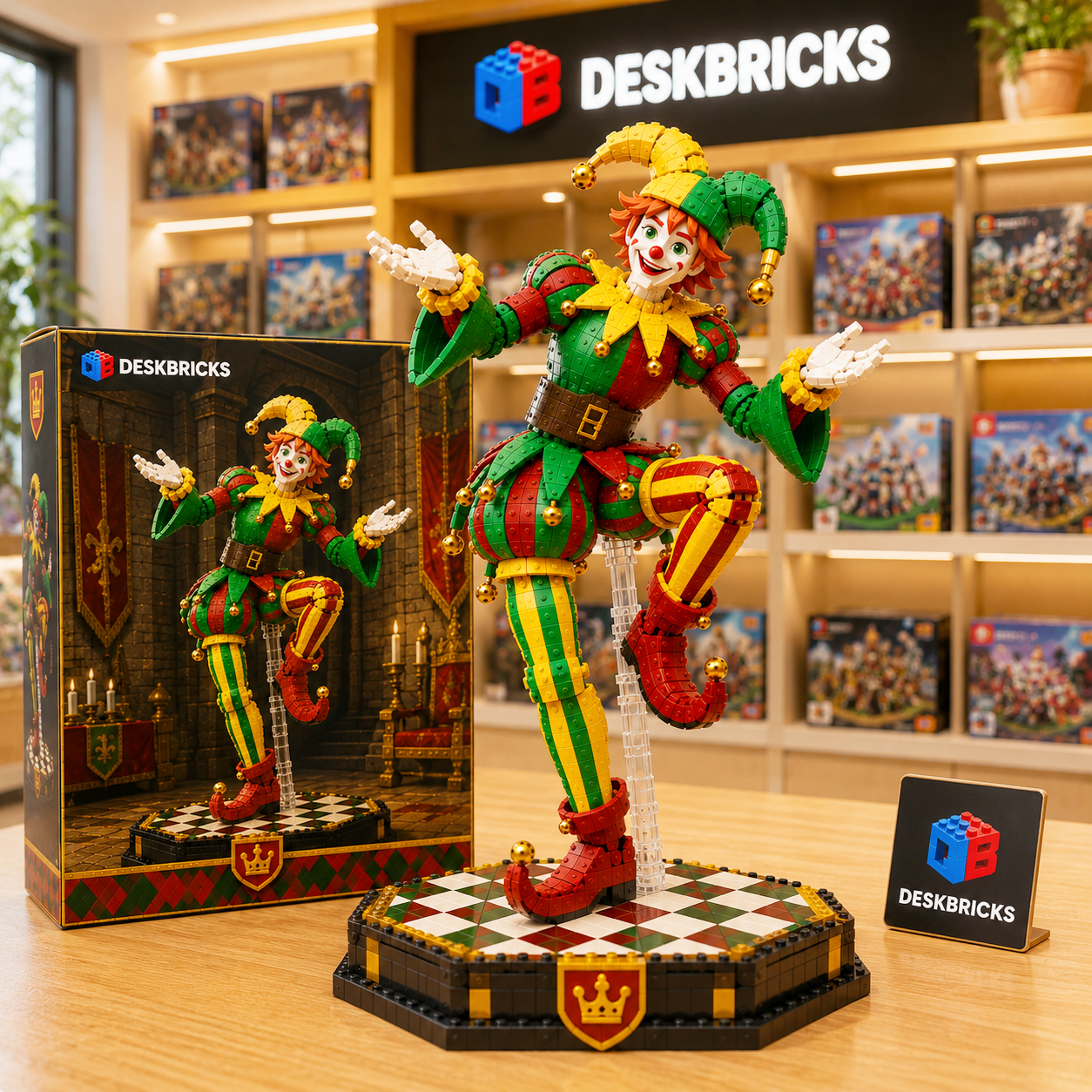 Royal Jester – Medieval Court Fool Collector Building Set