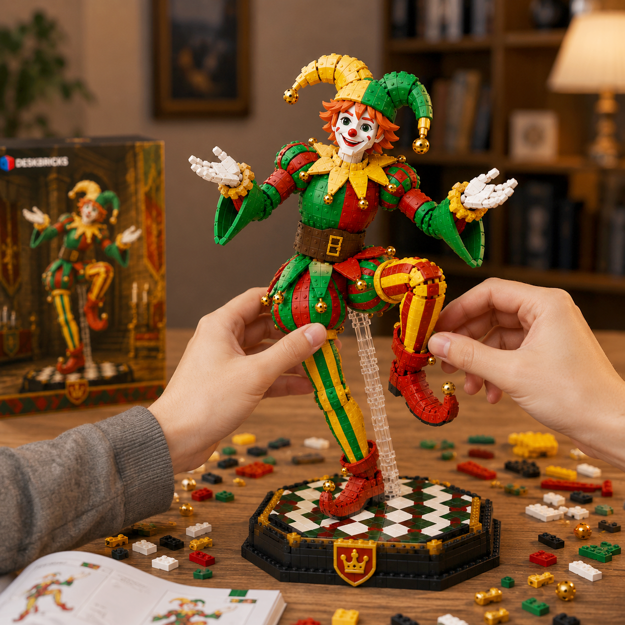 Royal Jester – Medieval Court Fool Collector Building Set
