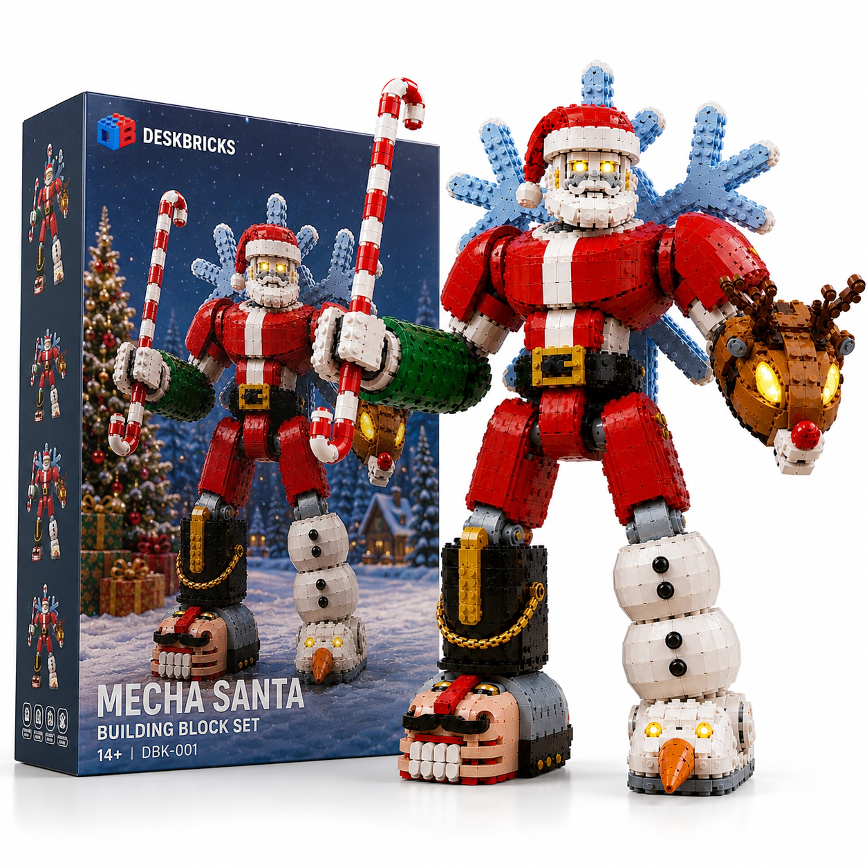 Mecha Santa – Christmas Guardian Collector Building Set