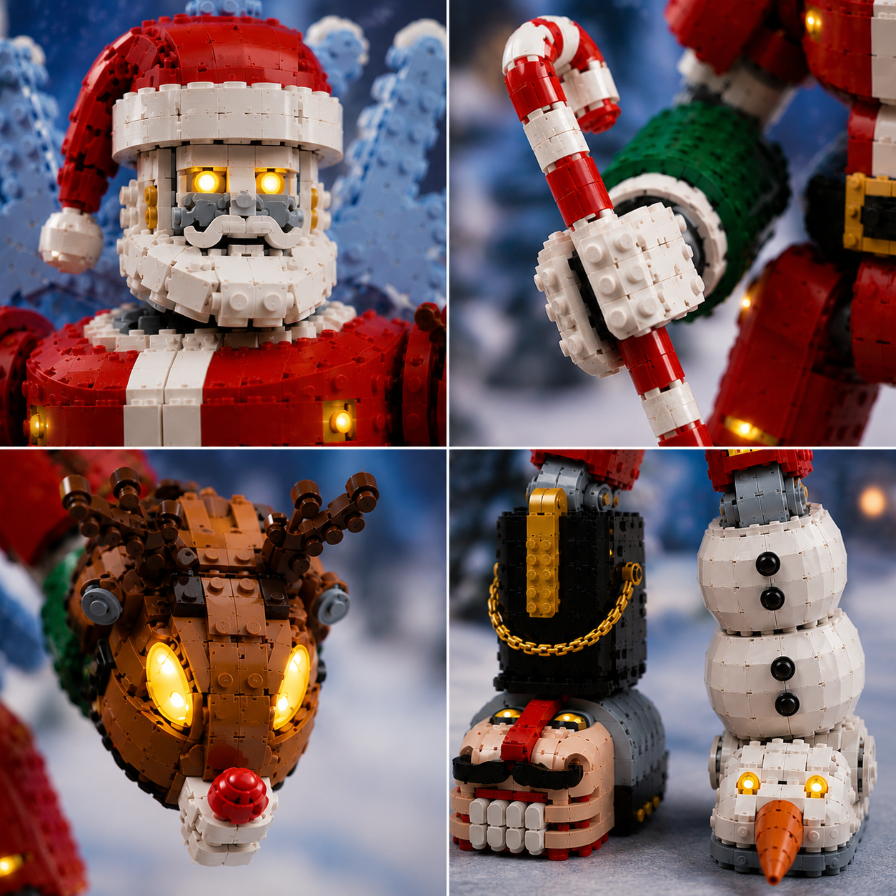 Mecha Santa – Christmas Guardian Collector Building Set