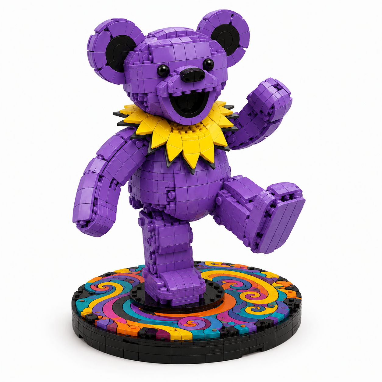 PSYCHEDELIC DANCING BEAR – Festival Groove Building Set