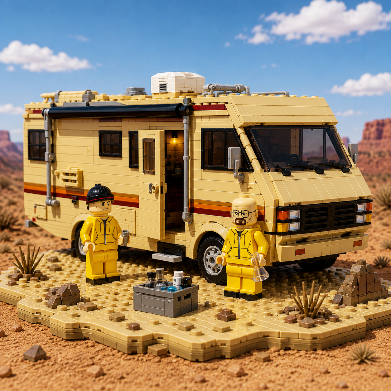 Desert Chemistry – Mobile Lab RV Building Set