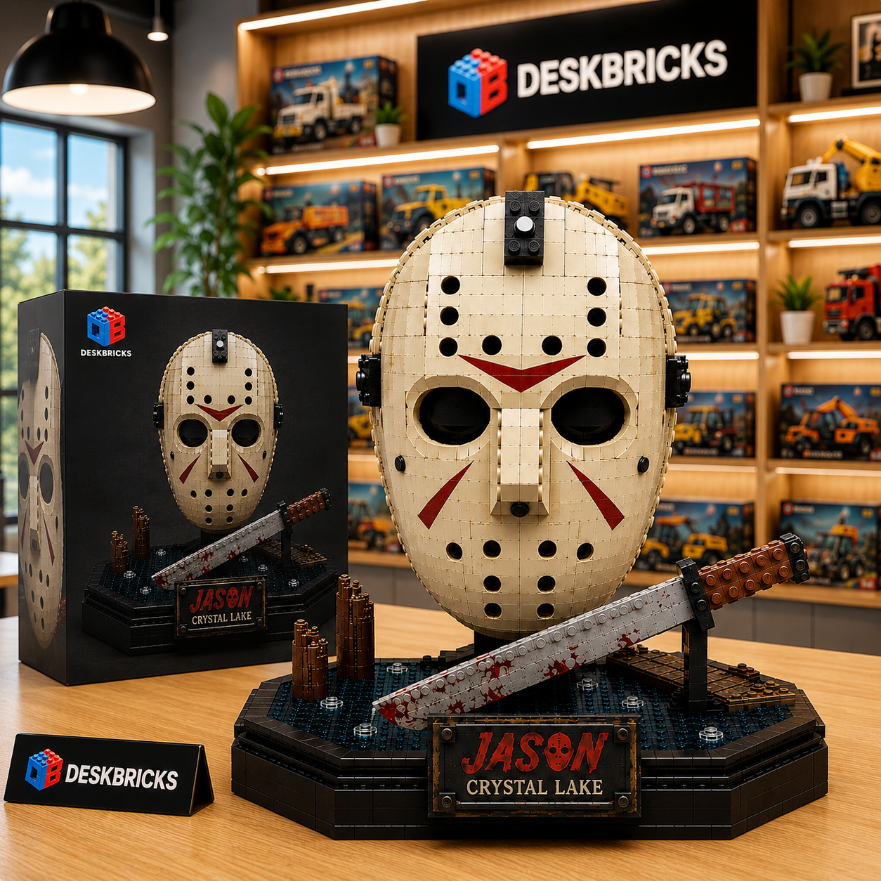 THE LAKE STALKER – Midnight Camp Mask Building Set