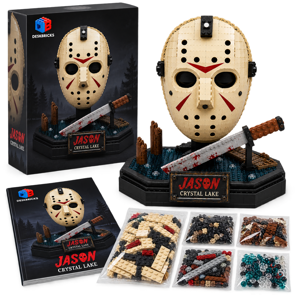 THE LAKE STALKER – Midnight Camp Mask Building Set