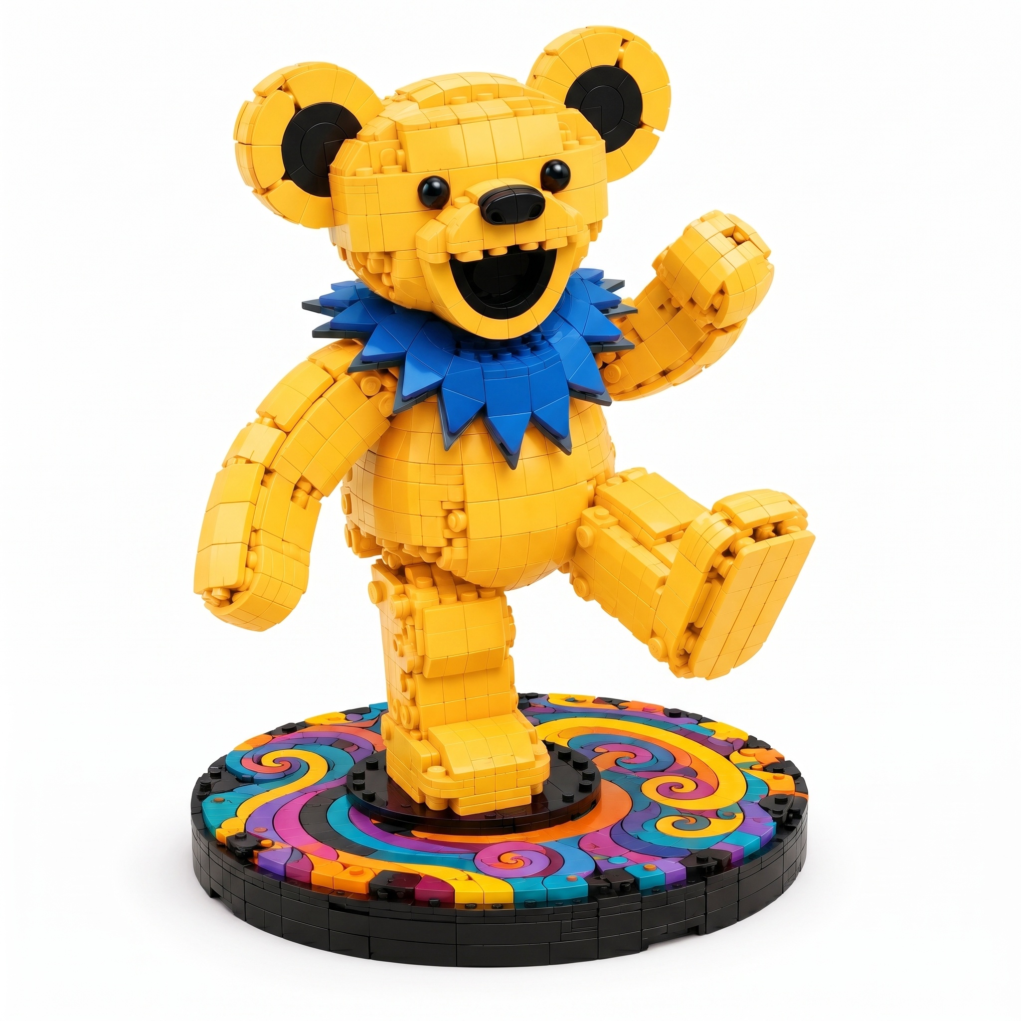 PSYCHEDELIC DANCING BEAR – Festival Groove Building Set