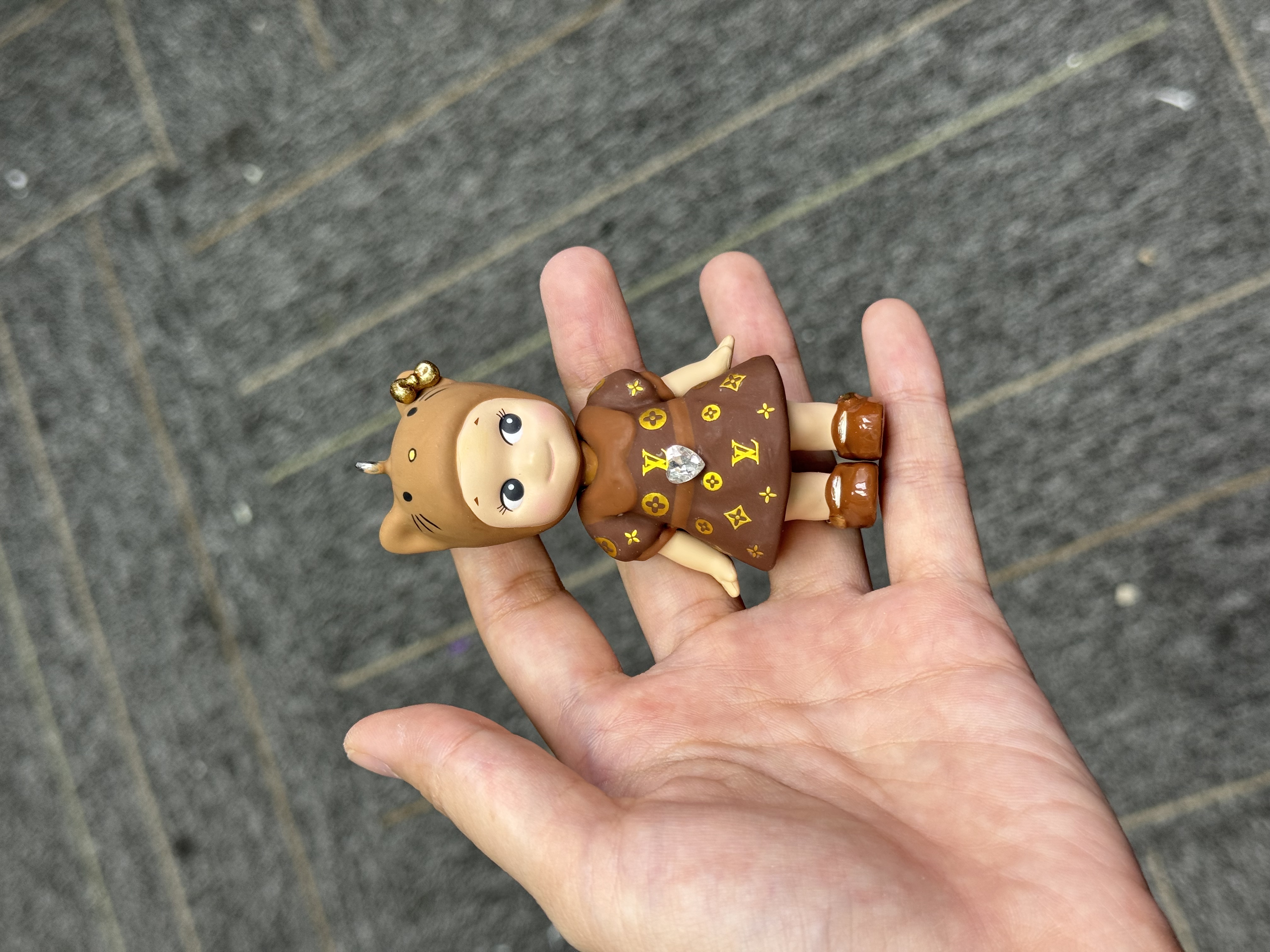 Handmade Custom Repainted Art Doll, Custom Figure Modification | Nana Loveangel Custom Special Order Link (Please Message Me Before Payment)
