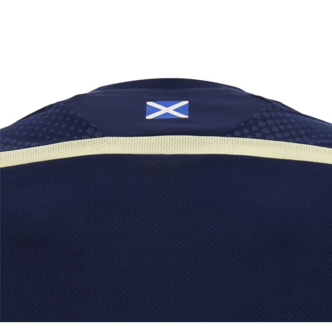 2026-2027 Scotland Rugby Poly Sleeveless Shirt (Navy) - Kids-League Threads
