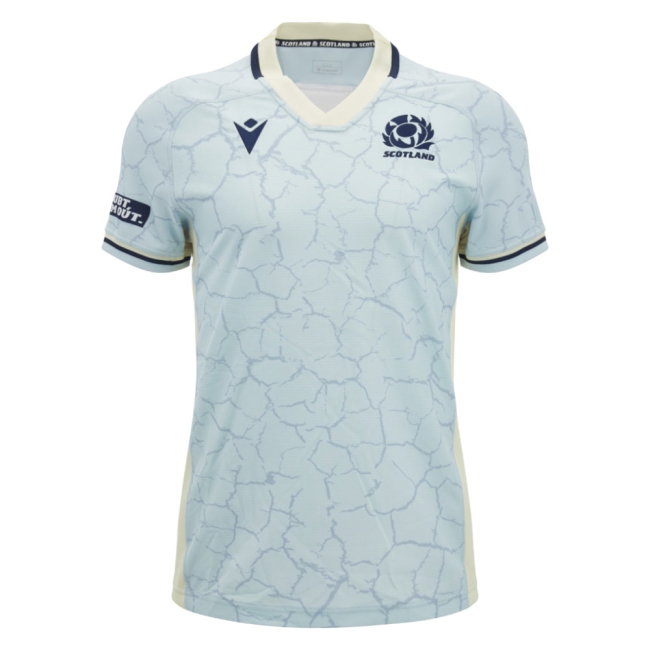 2026-2027 Scotland Rugby Training Jersey (Marble) - Kids-League Threads