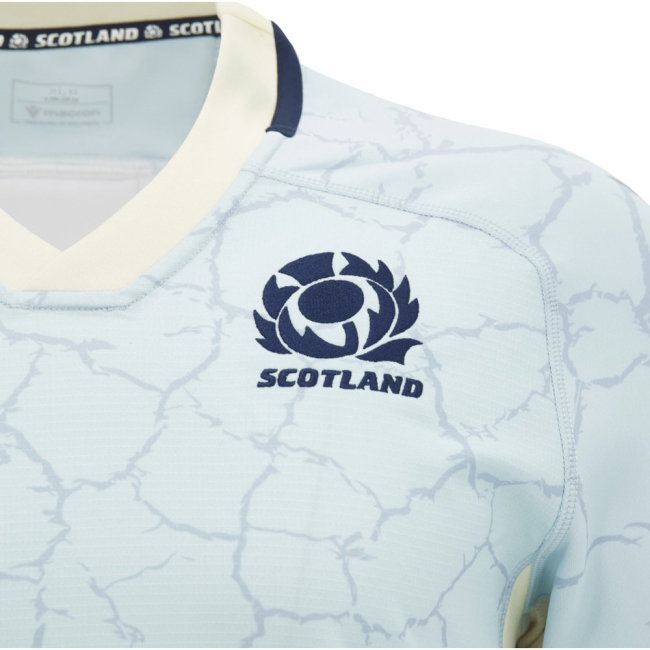 2026-2027 Scotland Rugby Training Jersey (Marble) - Kids-League Threads