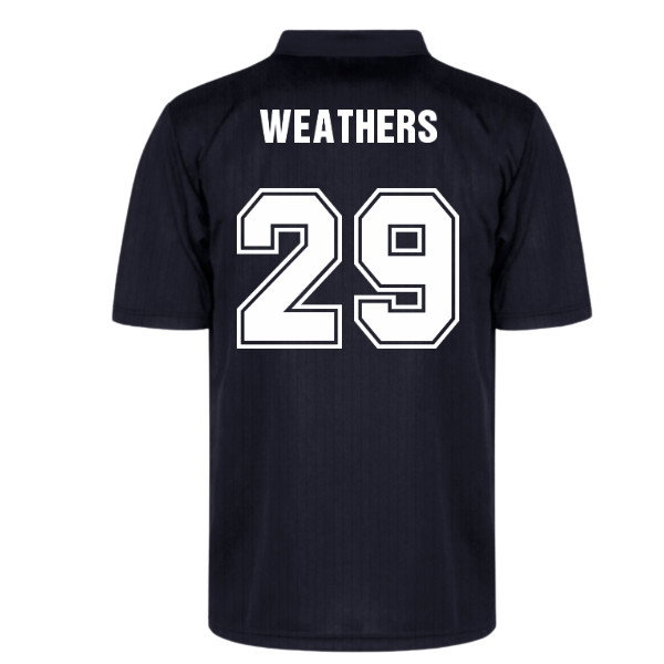 Everton 1995 Black Out Retro Shirt (Weathers 29)-League Threads