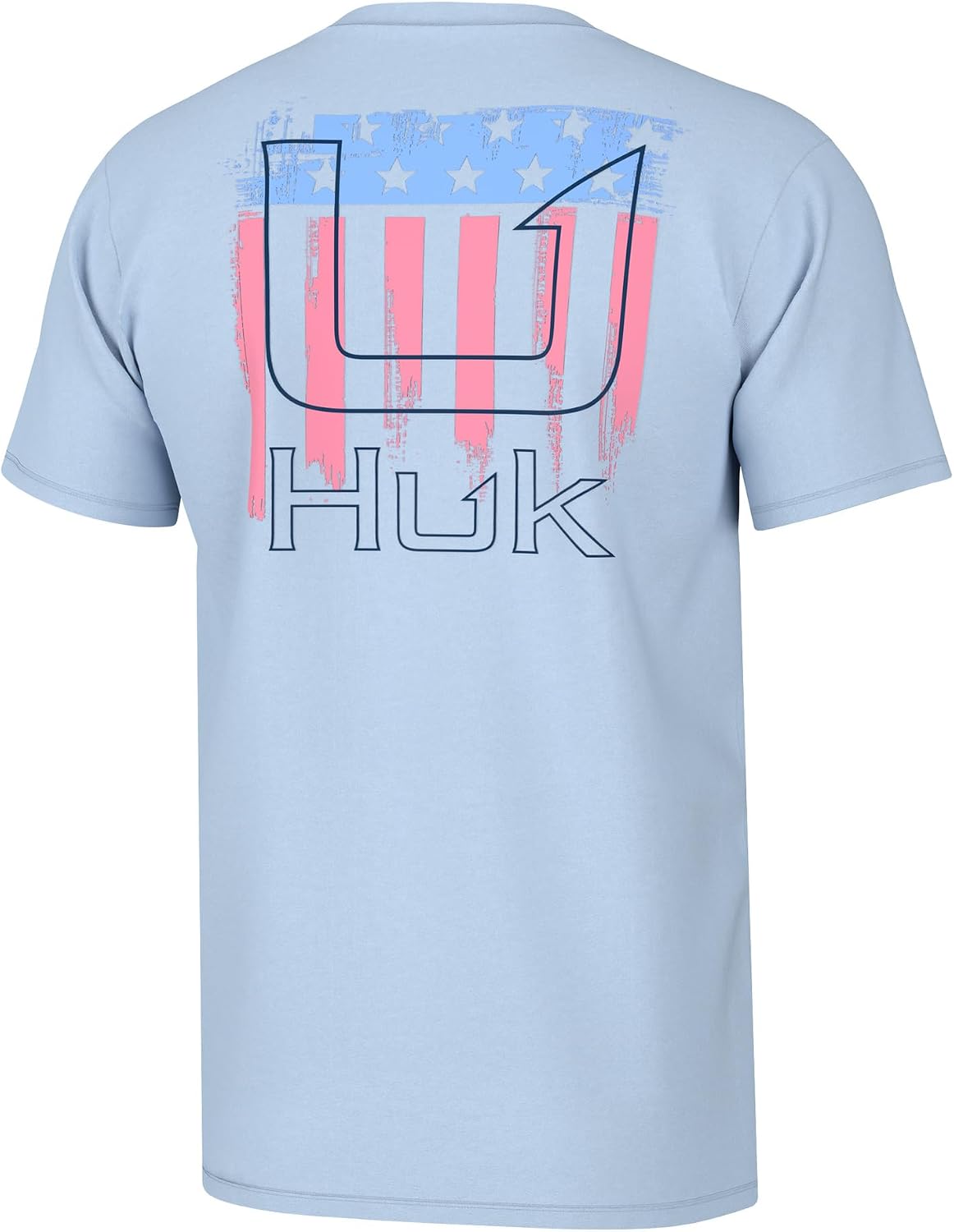 Mens Fishing Graphic Tee, Performance Short Sleeve, Quick-Dry