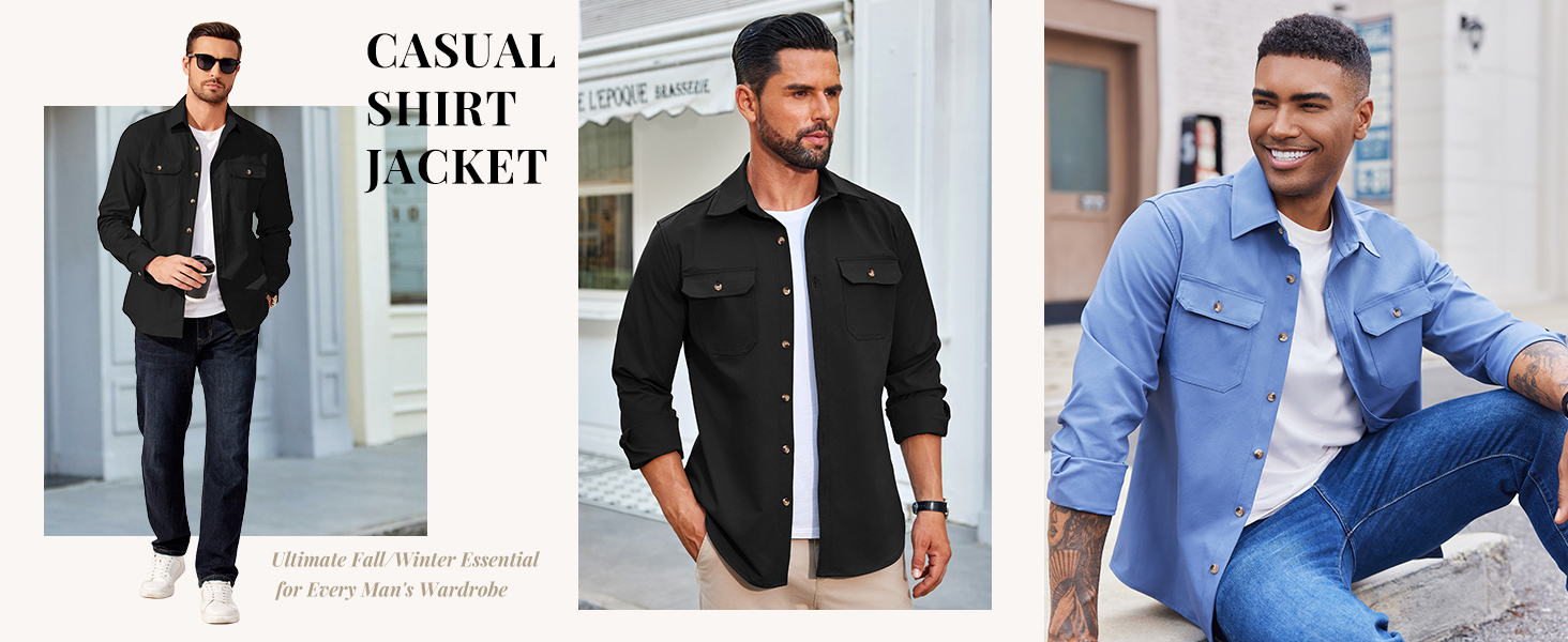 mens casual jacket