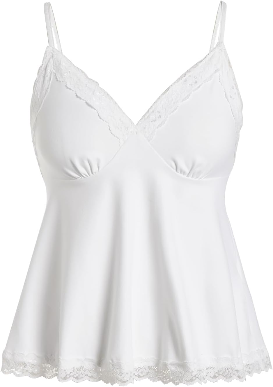 Womens Y2K Lace Cami Sleeveless Striped Spaghetti Strap Camisole Gothic Babydoll Tops