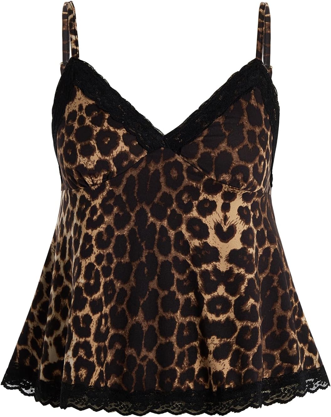 Womens Y2K Lace Cami Sleeveless Striped Spaghetti Strap Camisole Gothic Babydoll Tops