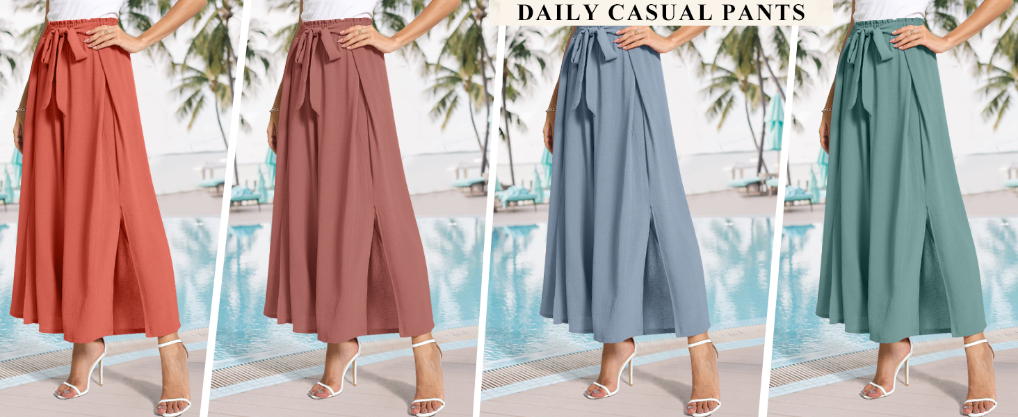 wide leg trousers
