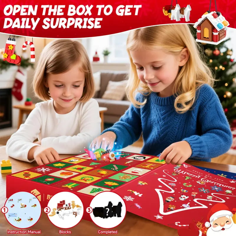 24 Day Christmas Advent Calendar for Kids
