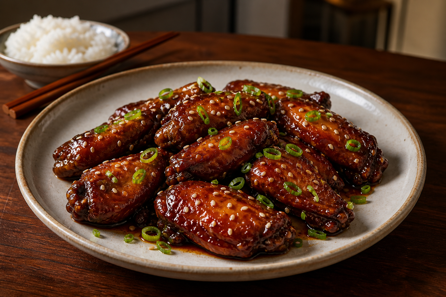 Easy Chinese Cola Chicken Wings (Sticky Coca-Cola Wings)-RuralMala