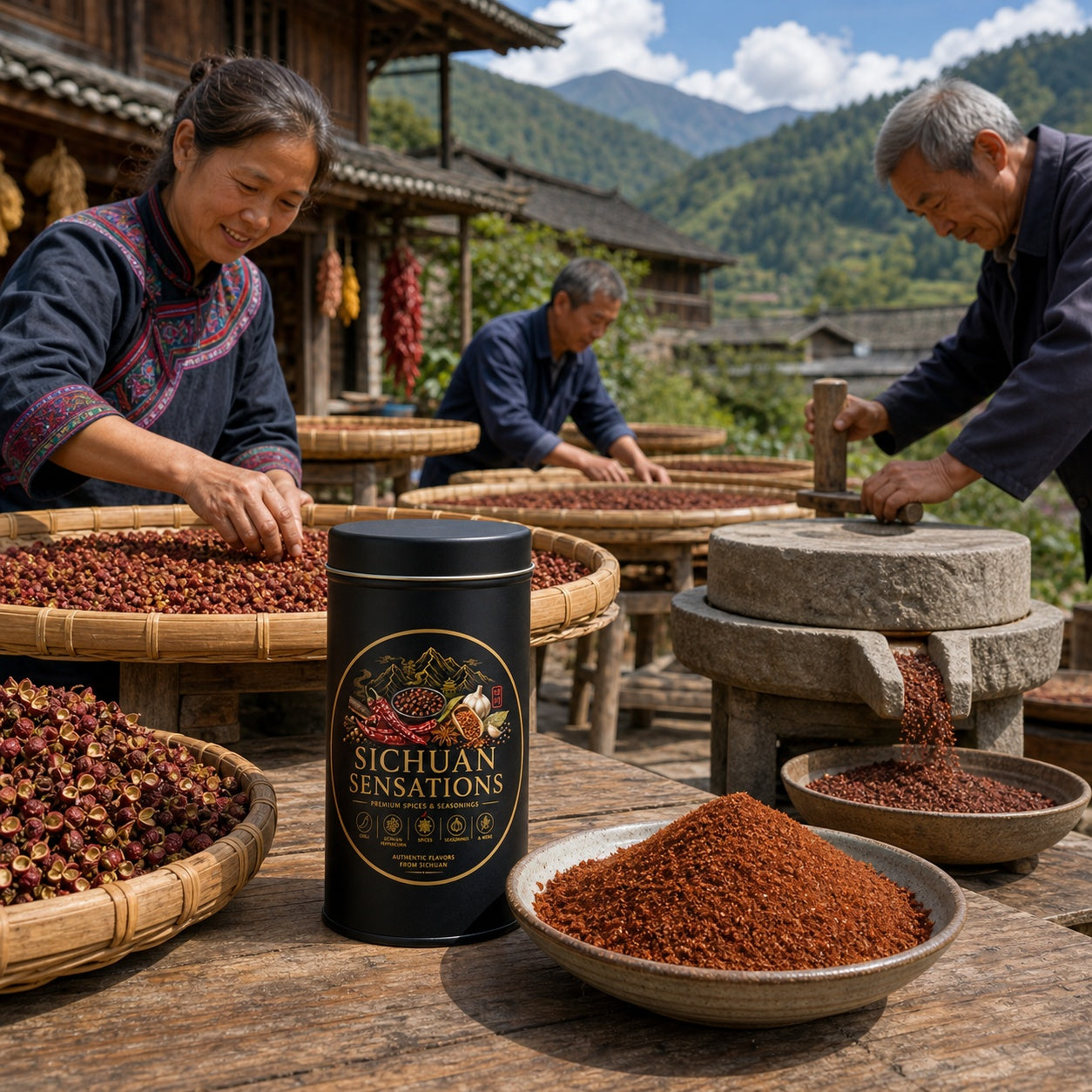 Sichuan Sensations Ground Red Sichuan Peppercorn | Red Hua Jiao Powder for Chili Oil, Hot Pot Dips, Braises & Classic Mala Cooking-RuralMala