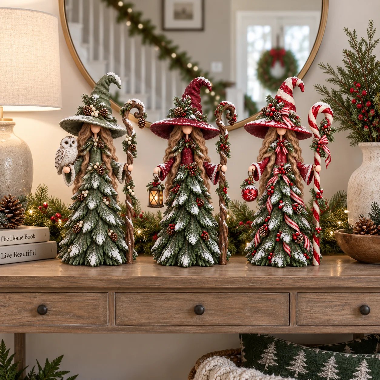 🧙✨ Sprookjesachtige kerstheksencollectie | Betoverende kerstfiguren vol magie 🔮