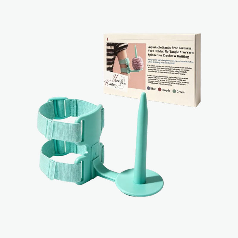 🧶 Draagbare armgarenhouder voor breien en haken