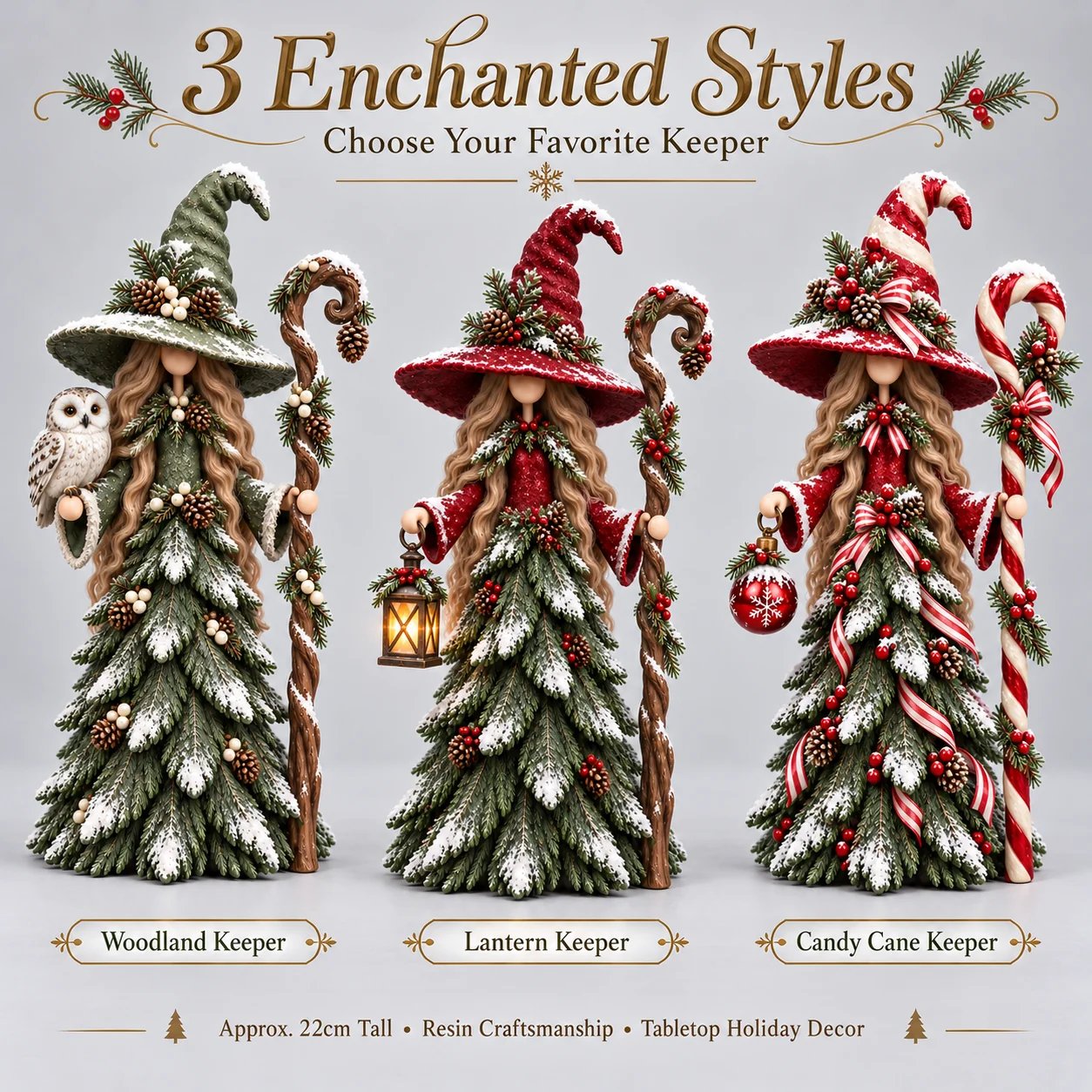 🧙✨ Sprookjesachtige kerstheksencollectie | Betoverende kerstfiguren vol magie 🔮