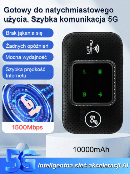 🛰️ Internet satelitarny WiFi: jednorazowy zakup i nielimitowany transfer 🌐, ultraszybka prędkość 500 Mbps 🎬, pobieranie filmu w zaledwie 10 sekund ✅, zapomnij o zacinaniu i zrywaniu połączenia!