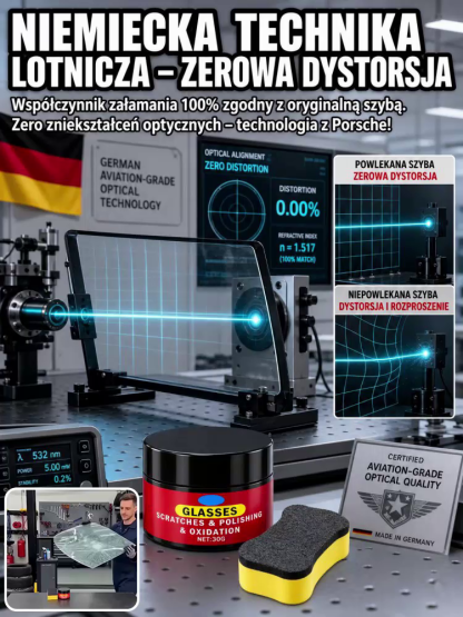 【-50%】Regeneracja Rys Szyb (Niemiecka Formuła 9H) - Za Pobraniem i Zestawy Promocyjne