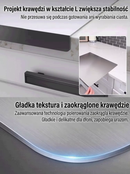 【 -80%】Profesjonalna Deska Tytanowa | Zero Pleśni, Łatwe Mycie