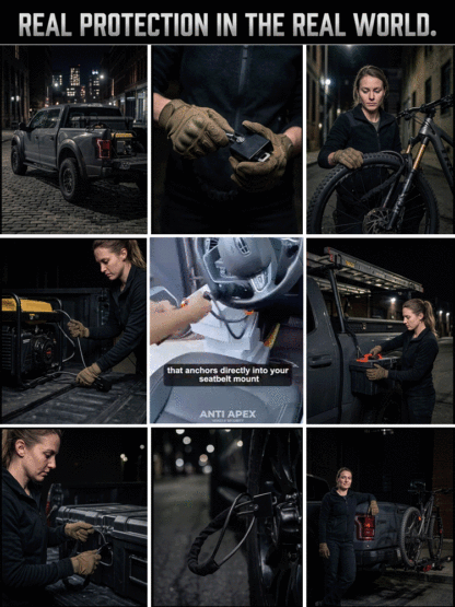 Stop High‑Tech Car Thieves — Military‑Grade Steering Wheel Lock That Has Never Been Defeated
