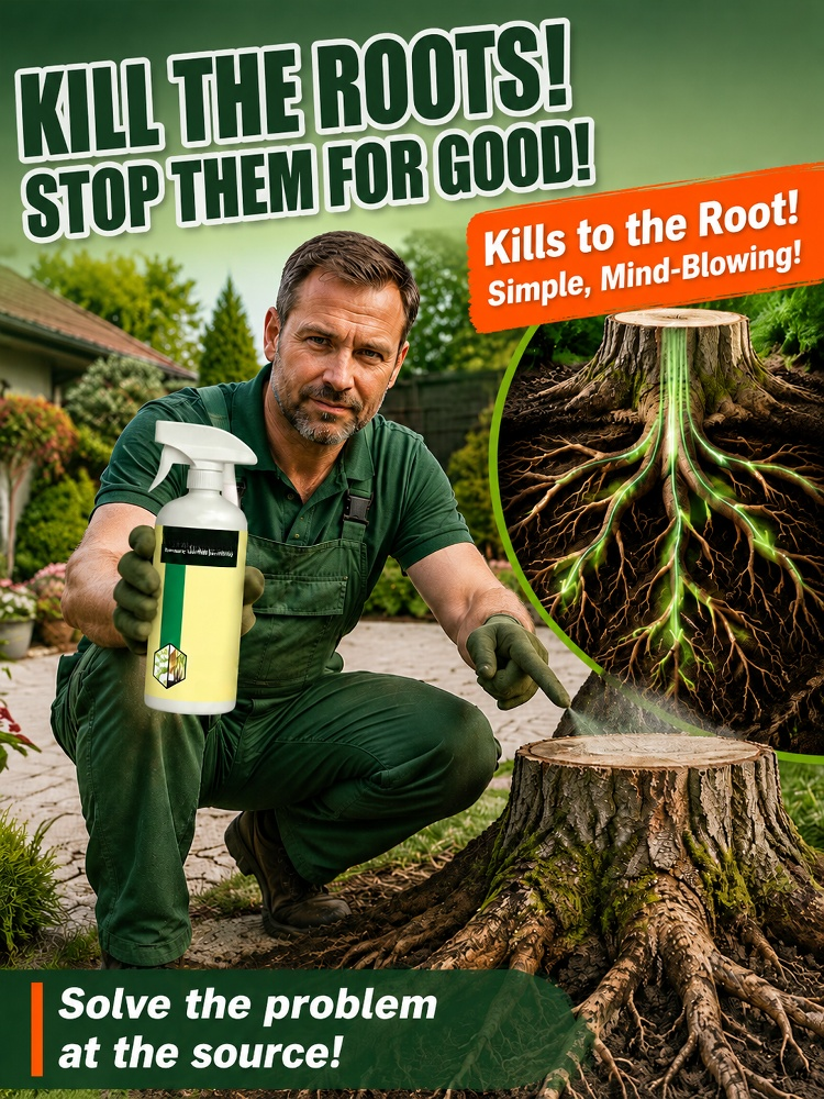 🌿 Nano‑Root Destroyer Weed Killer | Nano Micro‑Molecule Penetrating Weed Root Dissolver