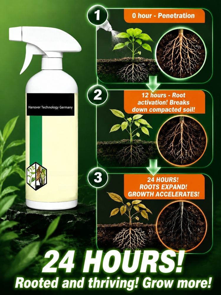 🌿 Nano‑Root Destroyer Weed Killer | Nano Micro‑Molecule Penetrating Weed Root Dissolver