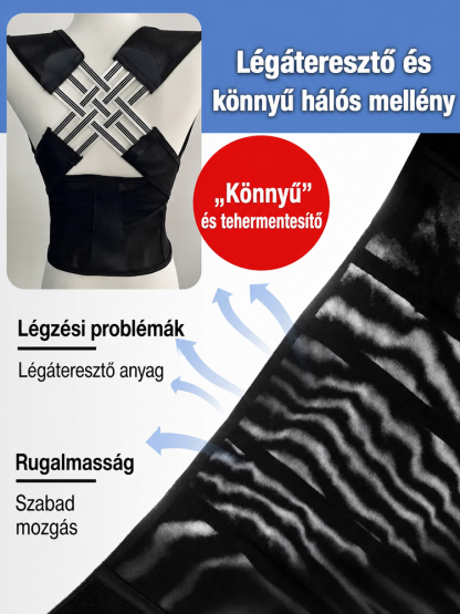 Láthatatlan Tartásjavító Heveder | Azonnali Testtartás Korrekció (-50%)