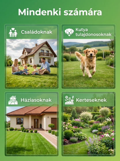 -80% Akció | Varázslatos Fűmag: Zöld Gyep 7 Nap Alatt