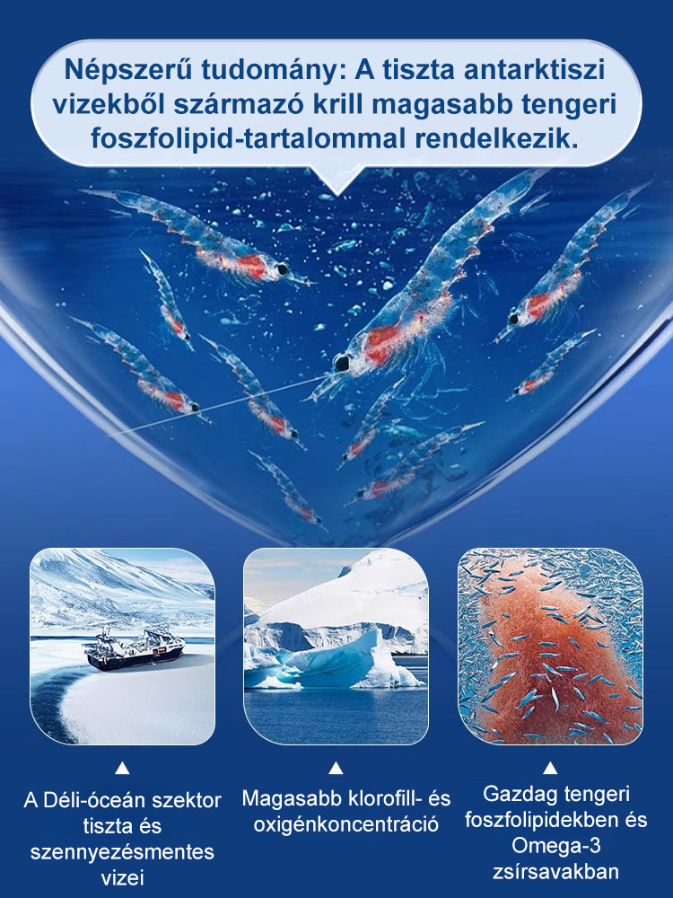 Antarktiszi Krillolaj Étrend-kiegészítő – Értékcsomag Akció (Korlátozott Készlet)