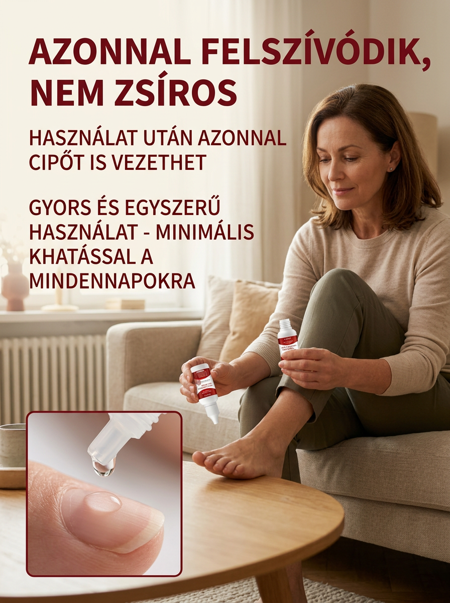 Intenzív Körömápoló Folyadék (50% Akció) - Egészséges Körmök