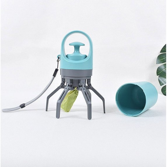 Portable pet pooper scooper