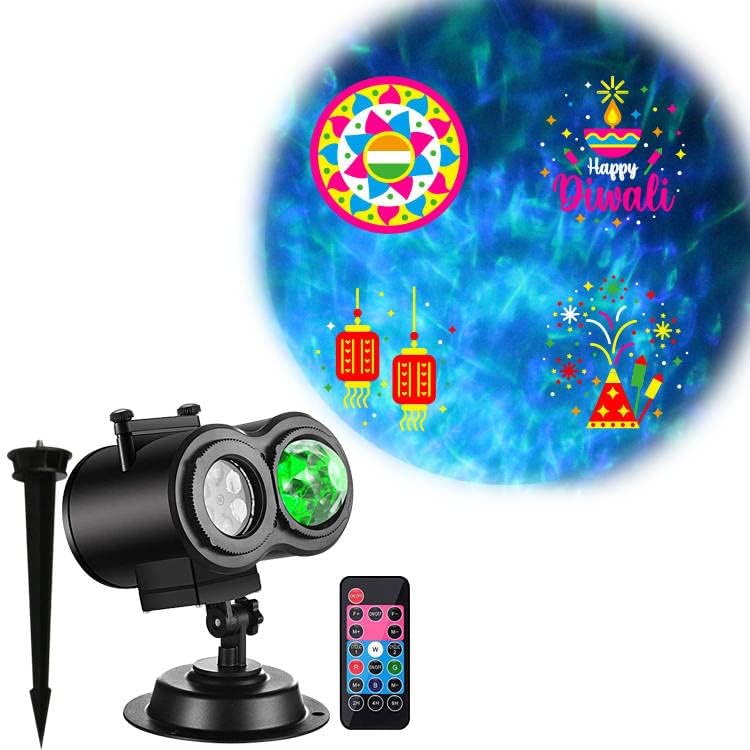 Holiday Halloween Valentine Party Christmas Diwali Projector Light 